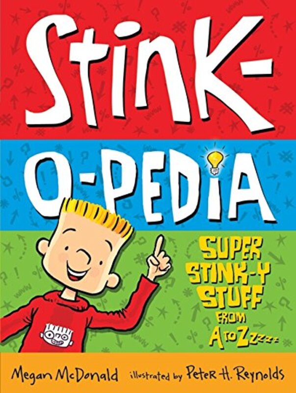 Book cover for "Super Stink-y Stuff from A to Zzzzz" by Megan McDonald