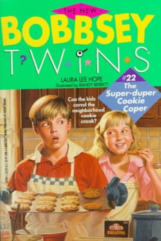 Book cover for "Super-Duper Cookie Caper" by Laura Lee Hope