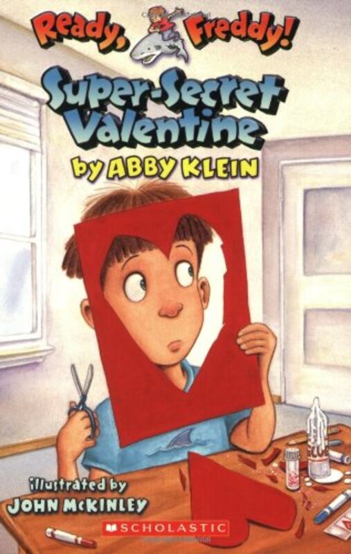 Book cover for "Super-Secret Valentine" by Abby Klein