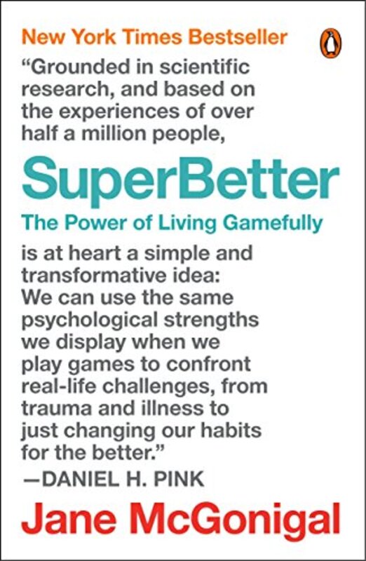 Book cover for "SuperBetter"