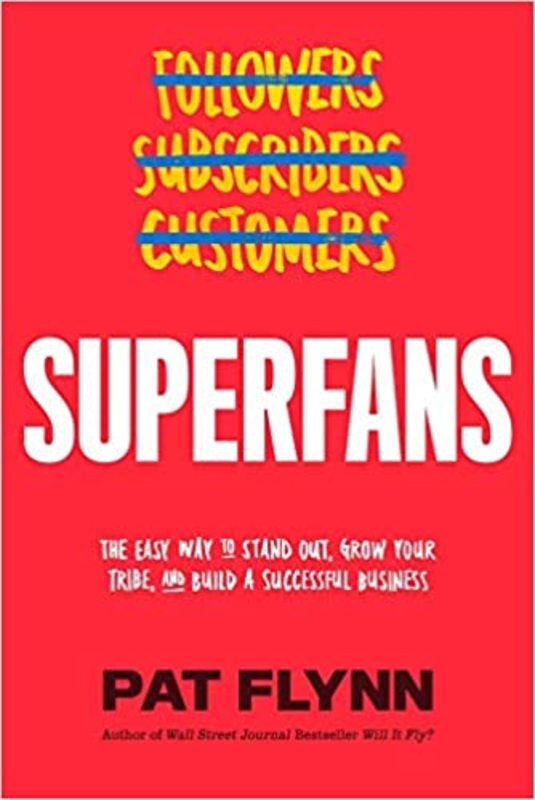 Book cover for "Superfans"