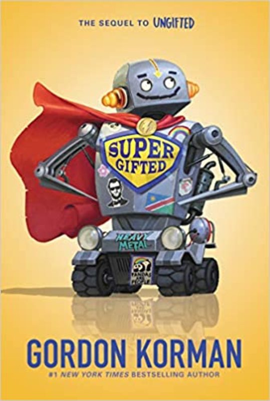 Book cover for "Supergifted" by Gordon Korman