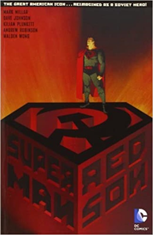 Book cover for "Superman: Red Son" by Mark Millar