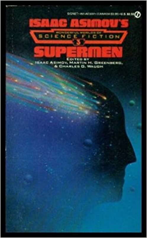 Book cover for "Supermen" by Isaac Asimov