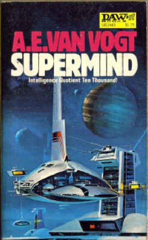Book cover for "Supermind" by AE van Vogt