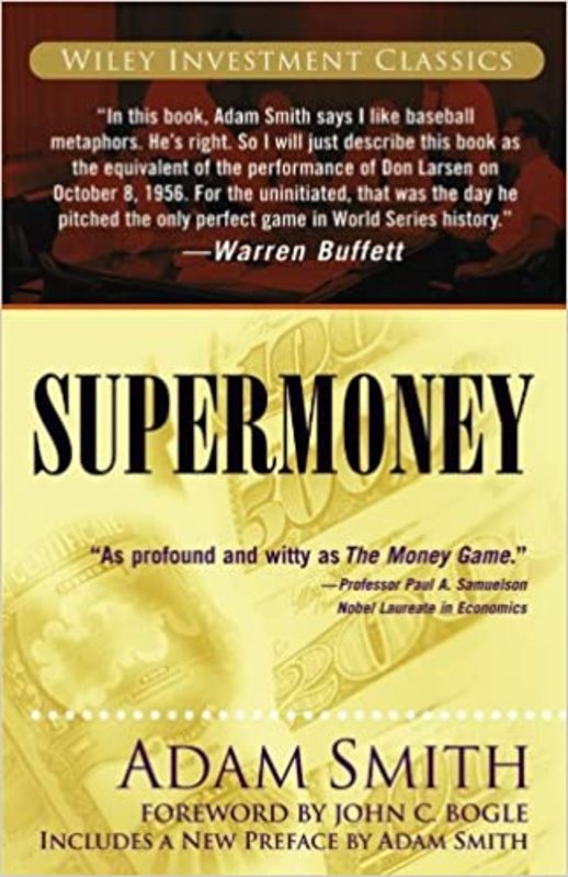 Book cover for "Supermoney" by Adam Smith