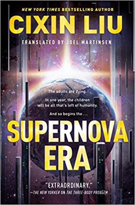 Book cover for "Supernova Era" by Liu Cixin