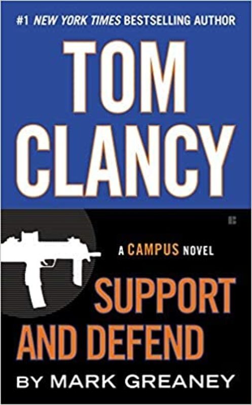 Book cover for "Support and Defend" by Tom Clancy