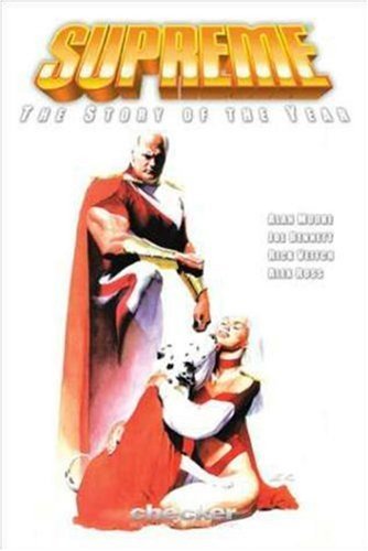 Book cover for "Supreme: The Story of the Year" by Alan Moore