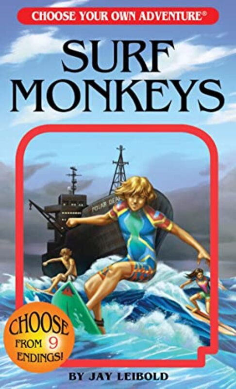 Book cover for "Surf Monkeys" by Various