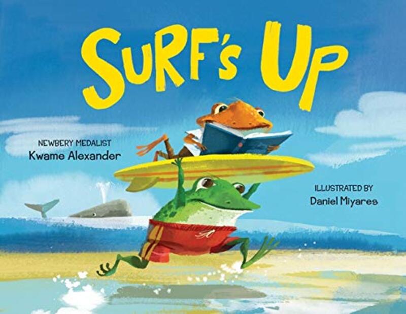 Book cover for "Surf's Up" by Kwame Alexander