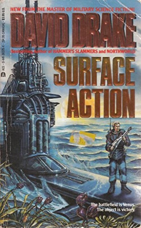 Book cover for "Surface Action" by David Drake
