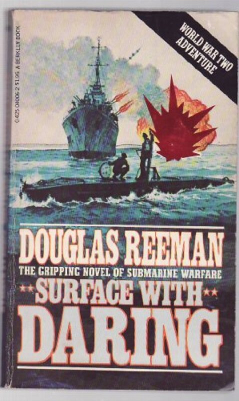 Book cover for "Surface with Daring" by Douglas Reeman