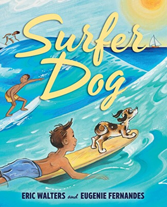 Book cover for "Surfer Dog" by Eric Walters