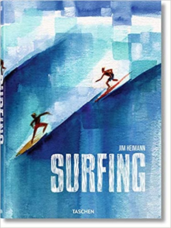 Book cover for "Surfing" by Jim Heimann