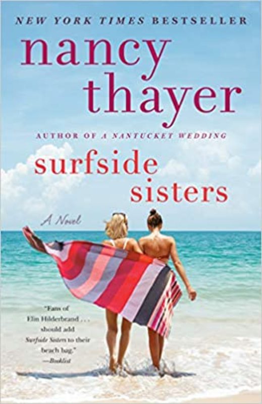 Book cover for "Surfside Sisters" by Nancy Thayer