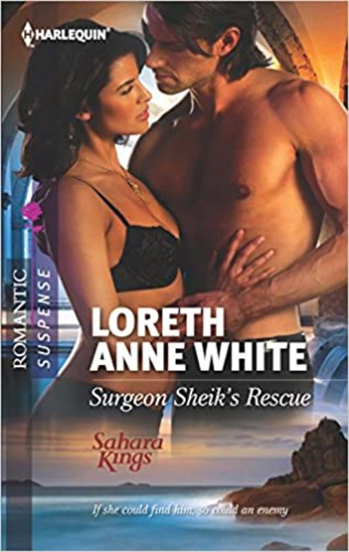 Book cover for "Surgeon Sheik's Rescue" by Loreth Anne White