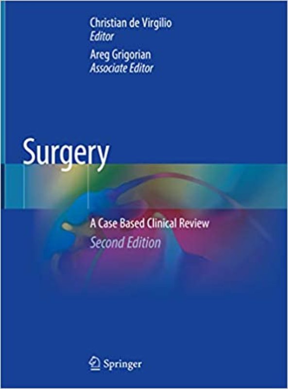 Book cover for "Surgery" by Christian de Virgilio