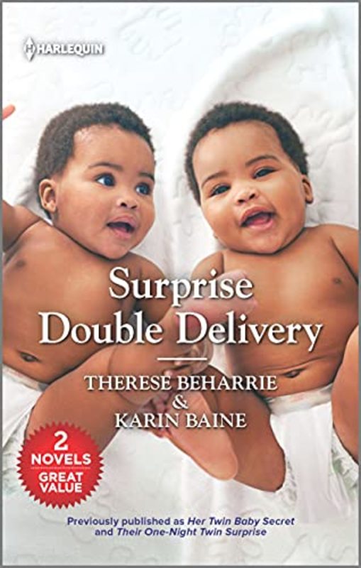 Book cover for "Surprise Double Delivery" by Therese Beharrie