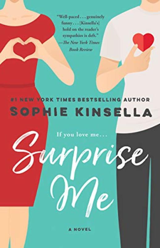 Book cover for "Surprise Me" by Sophie Kinsella