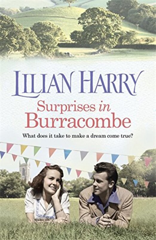 Book cover for "Surprises in Burracombe" by Lilian Harry