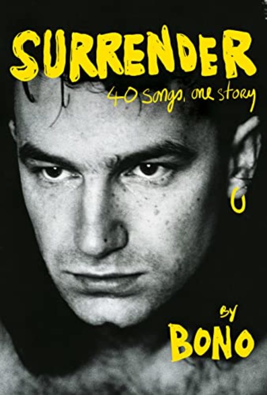 Book cover for "Surrender" by Bono