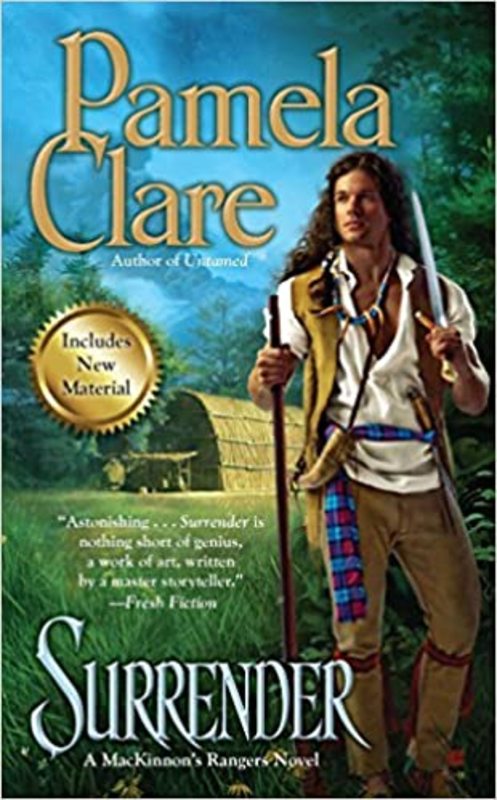Book cover for "Surrender" by Pamela Clare