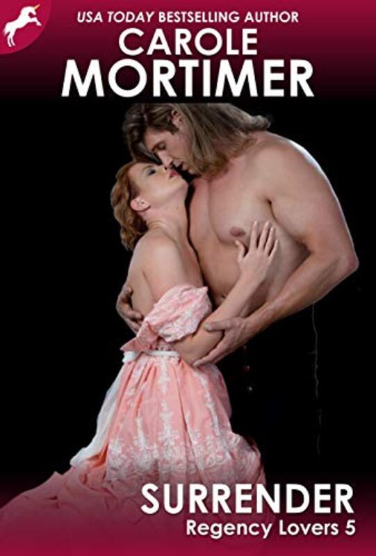Book cover for "Surrender" by Carole Mortimer