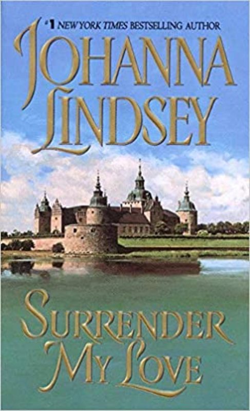 Book cover for "Surrender My Love" by Johanna Lindsey
