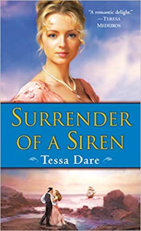 Book cover for "Surrender of a Siren" by Tessa Dare