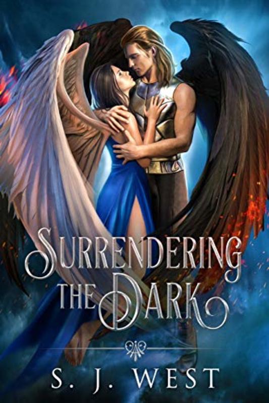 Book cover for "Surrendering the Dark" by SJ West