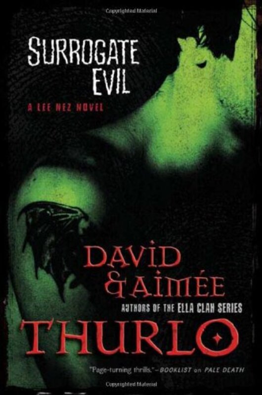 Book cover for "Surrogate Evil" by David Thurlo