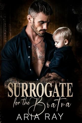 Book cover for "Surrogate for the Bratva" by Aria Ray