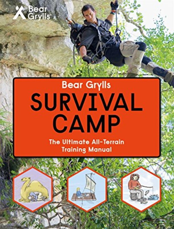 Book cover for "Survival Camp"