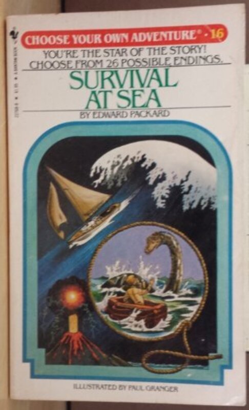 Book cover for "Survival at Sea" by Various
