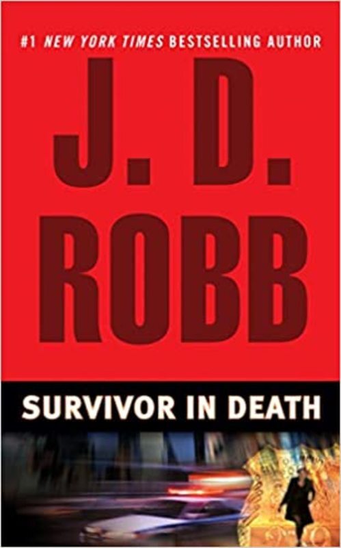 Book cover for "Survivor in Death" by JD Robb