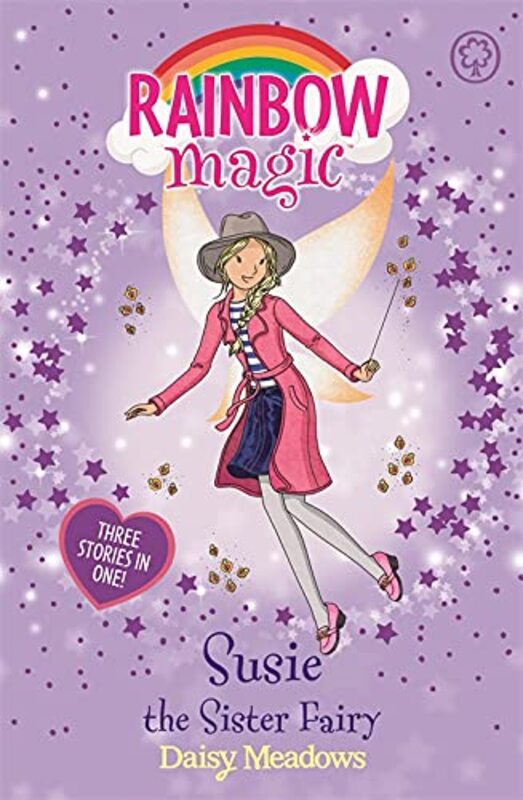 Book cover for "Susie the Sister Fairy" by Daisy Meadows