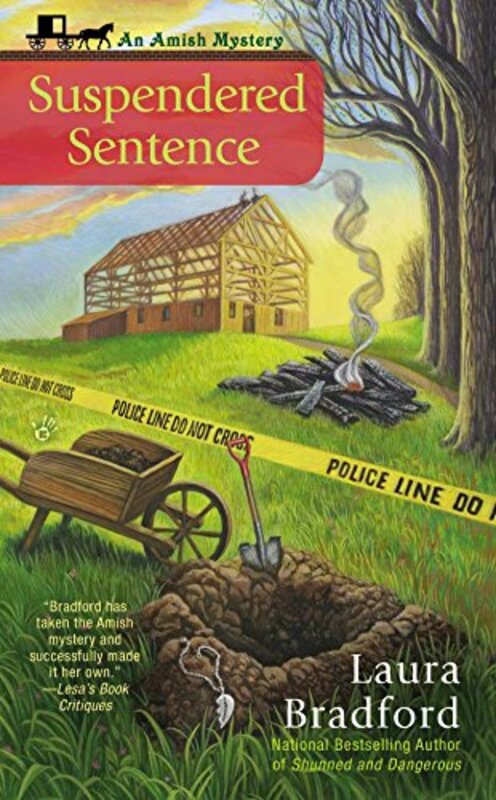 Book cover for "Suspendered Sentence" by Laura Bradford