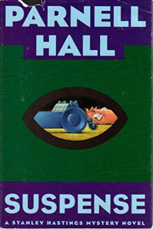 Book cover for "Suspense" by Parnell Hall