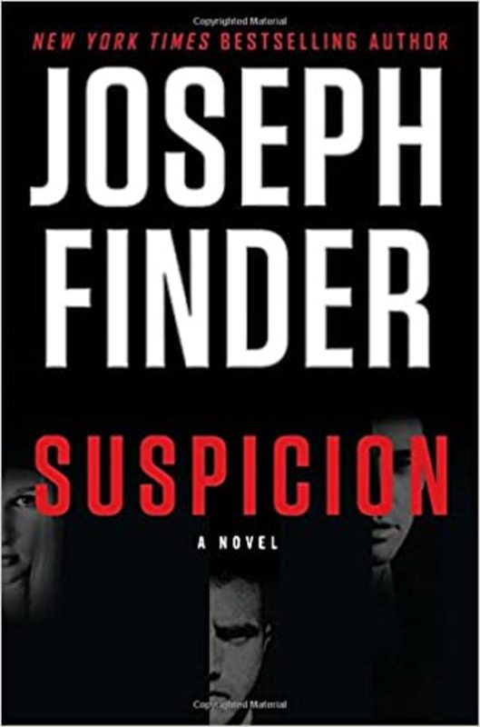 Book cover for "Suspicion" by Joseph Finder