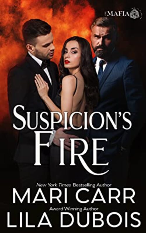 Book cover for "Suspicion's Fire" by Lila Dubois