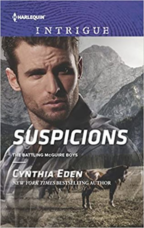 Book cover for "Suspicions" by Cynthia Eden