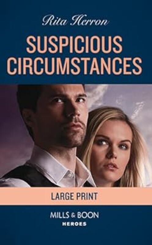 Book cover for "Suspicious Circumstances" by Rita Herron