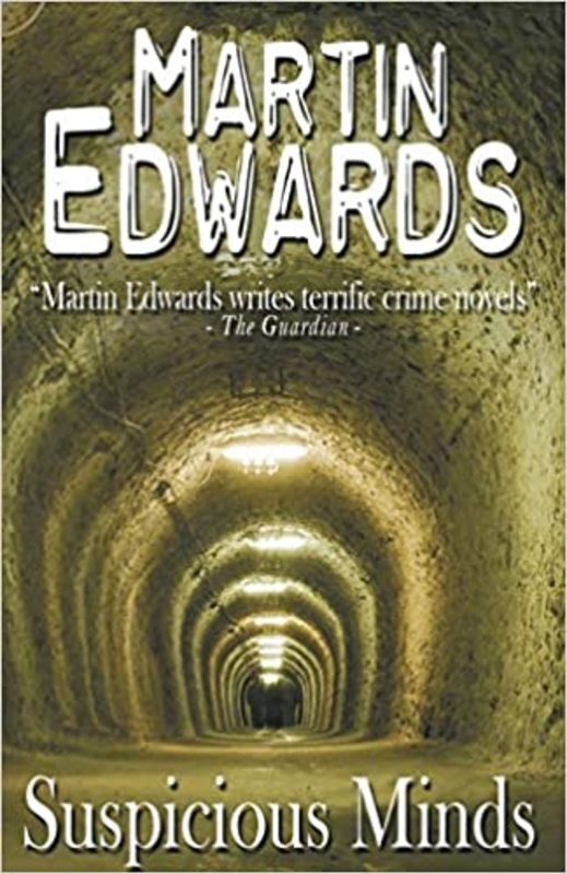 Book cover for "Suspicious Minds" by Martin Edwards