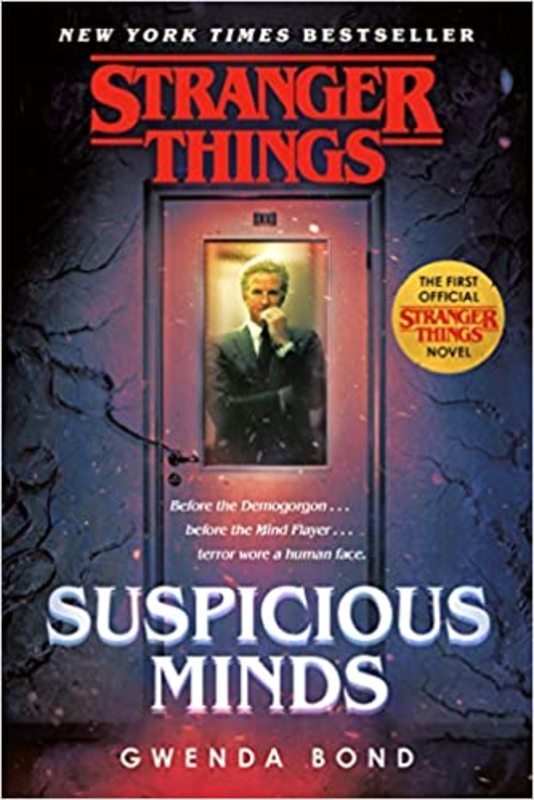 Book cover for "Suspicious Minds" by Gwenda Bond