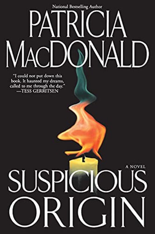 Book cover for "Suspicious Origin" by Patricia MacDonald