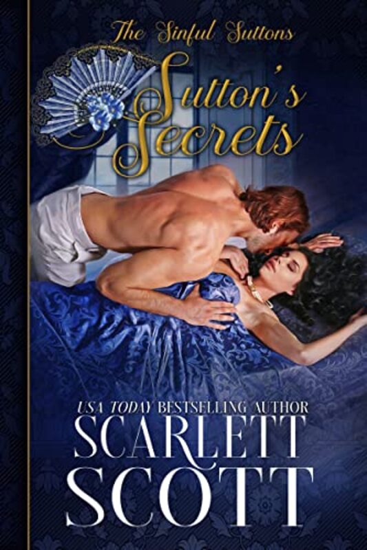 Book cover for "Sutton's Secrets" by Scarlett Scott