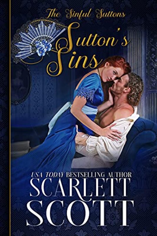 Book cover for "Sutton's Sins" by Scarlett Scott