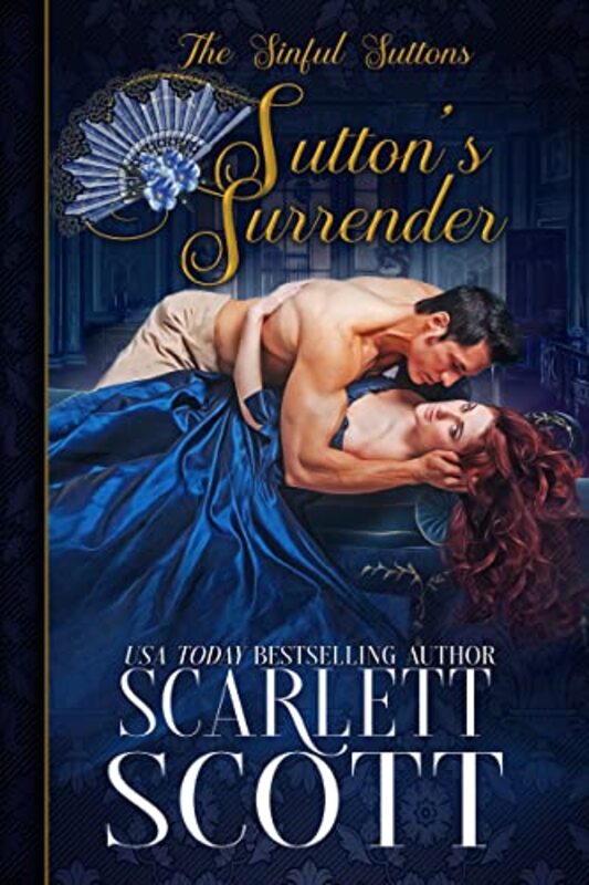 Book cover for "Sutton's Surrender" by Scarlett Scott