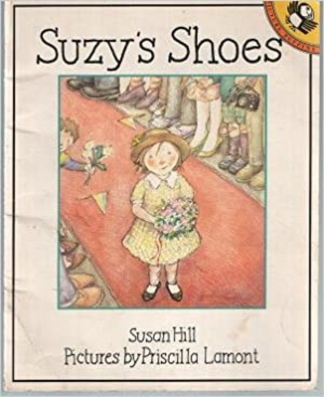 Book cover for "Suzy's Shoes" by Susan Hill